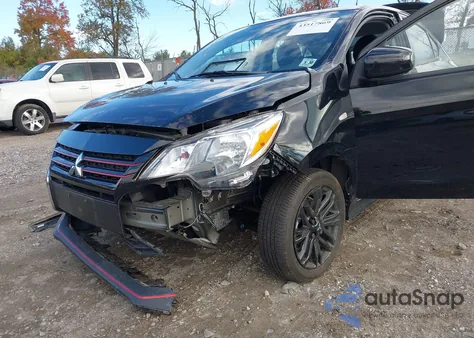 2024 Mitsubishi Mirage G4 Black Edition z USA, uszkodzony, nr VIN ML32FUFJ1RHF14197